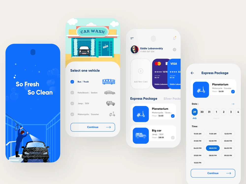 Ghaseel Car Wash App